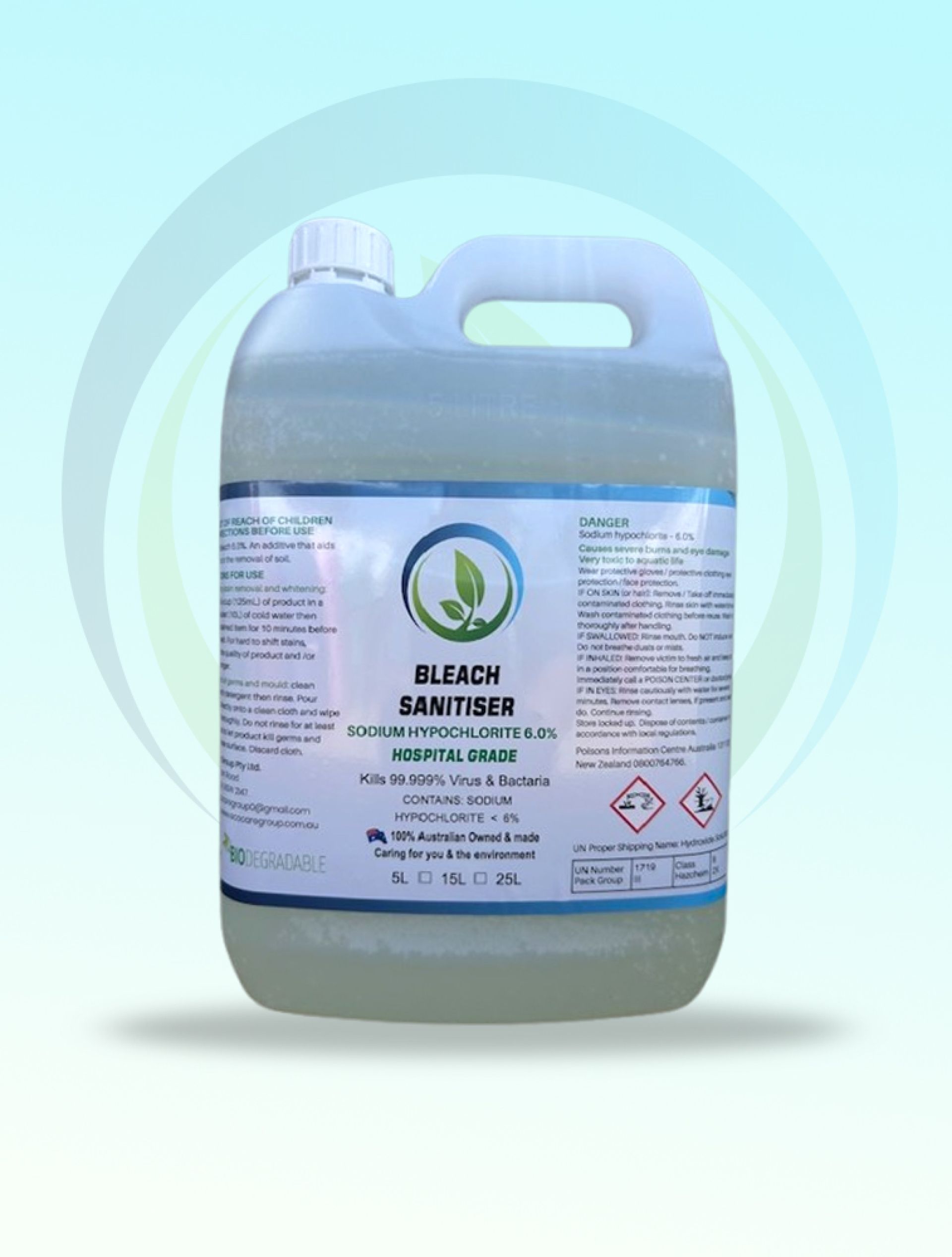 BLEACH SANITISER